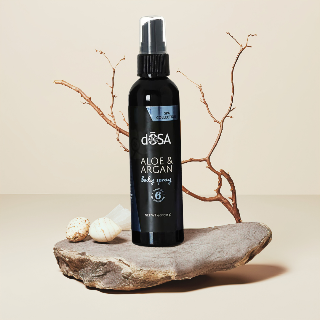 Aloe & Argan Body Spray - Hydrating, Refreshing, and Lightweight Skin Care