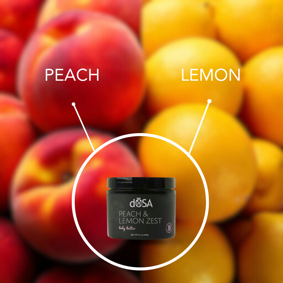 Peach & Lemon Zest  Moisturizing Body Butter