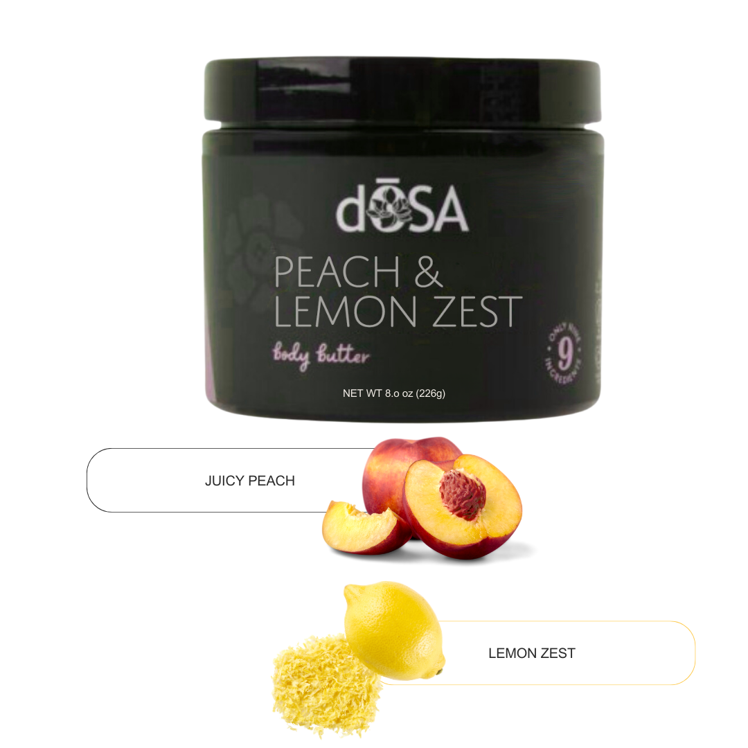 Peach & Lemon Zest  Moisturizing Body Butter