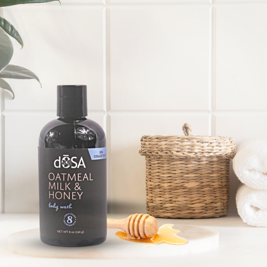 Oatmeal Milk & Honey Body Wash – Plant-Based, Gentle Cleanser for Soft, Nourished Skin