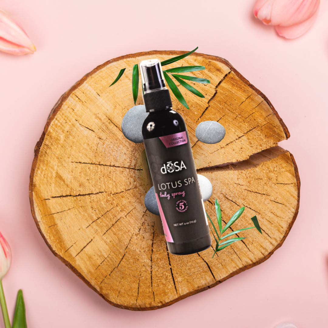 Lotus Spa Body Spray - Hydrating, Refreshing, and Lightweight Skin Care
