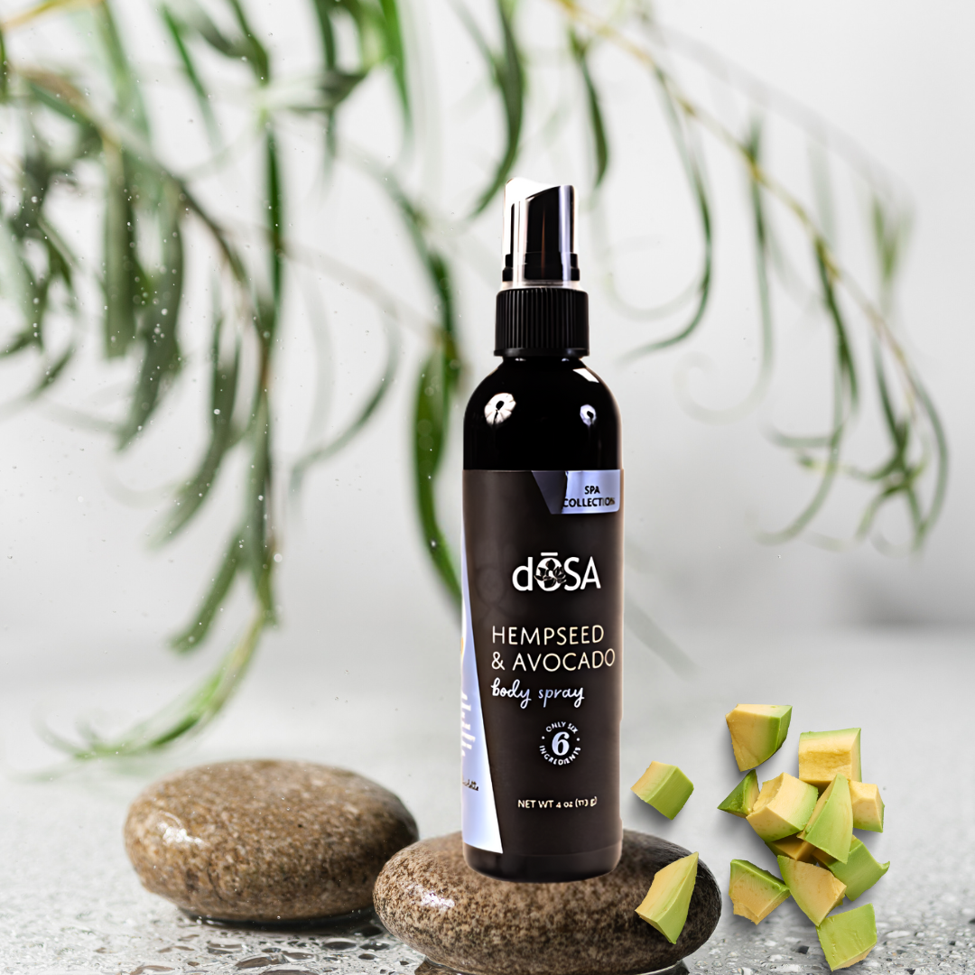 Hempseed & Avocado Body Spray - Hydrating, Refreshing, and Lightweight Skin Care