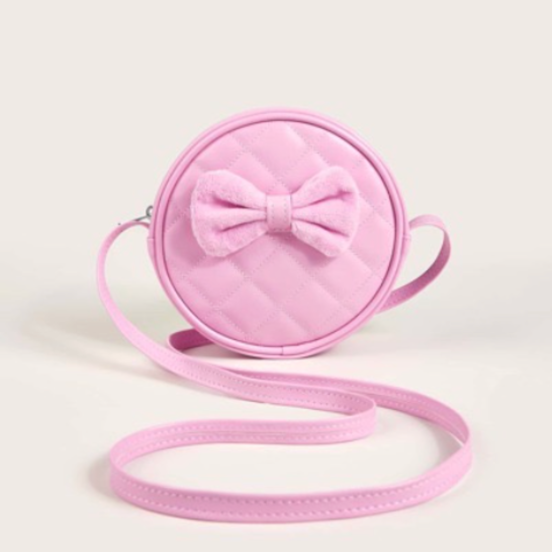 Pink Purse with a Pink Bow