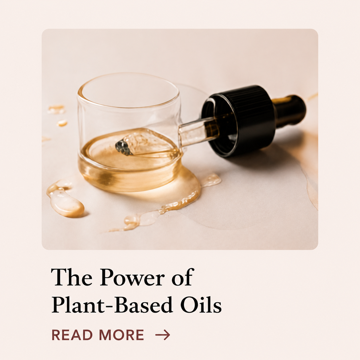The Power of Plant-Based Oils for Healthy Skin
