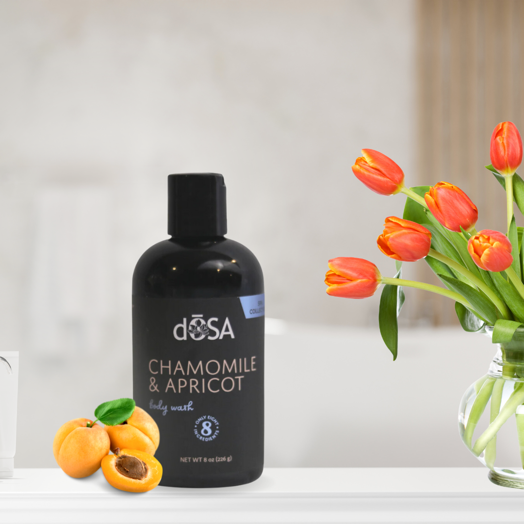 Chamomile &amp; Apricot Natural Body Wash