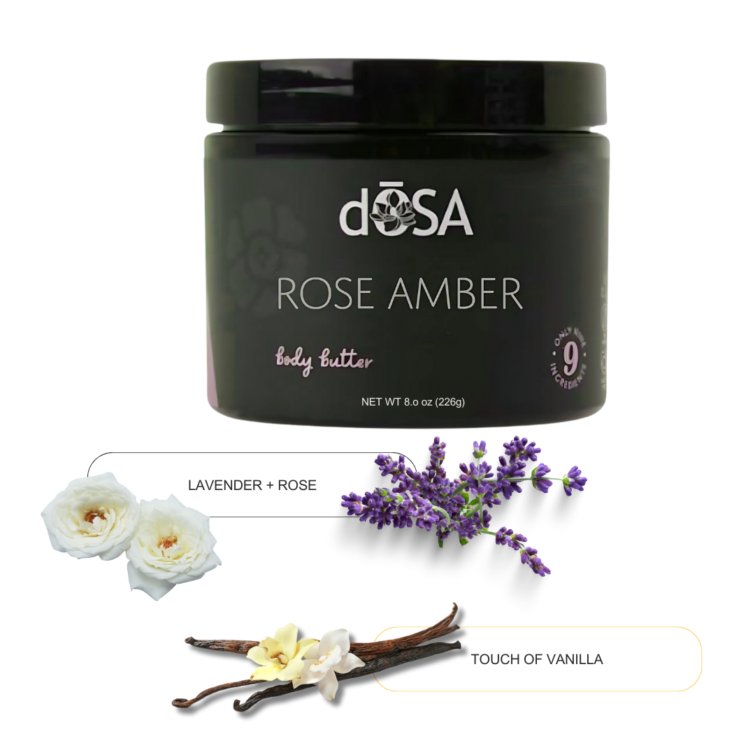 Rose Amber Moisturizing Body Butter