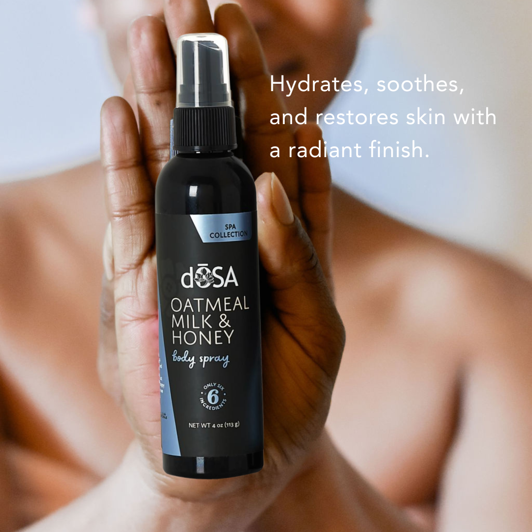 Oatmeal Milk &amp; Honey Body Spray - Hydrating, Refreshing, and Lightweight Skin Care