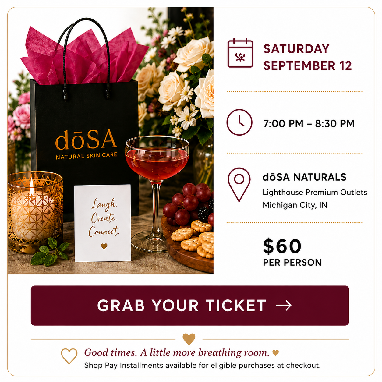 Sept. 12: DOSA AFTER HOURS