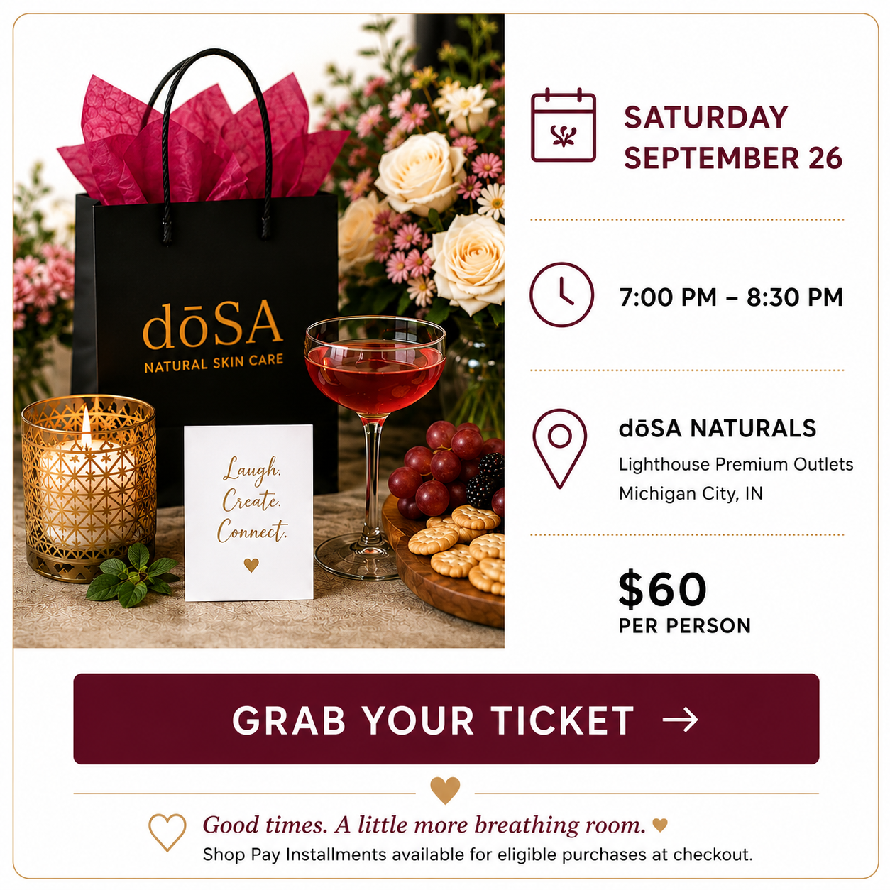 Sept. 26: DOSA AFTER HOURS