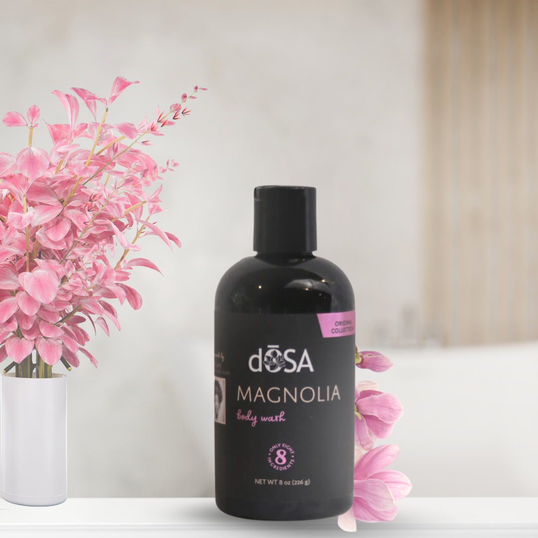 Delilah Magnolia Body Wash - Plant-Based, Gentle Cleanser for Soft, Nourished Skin