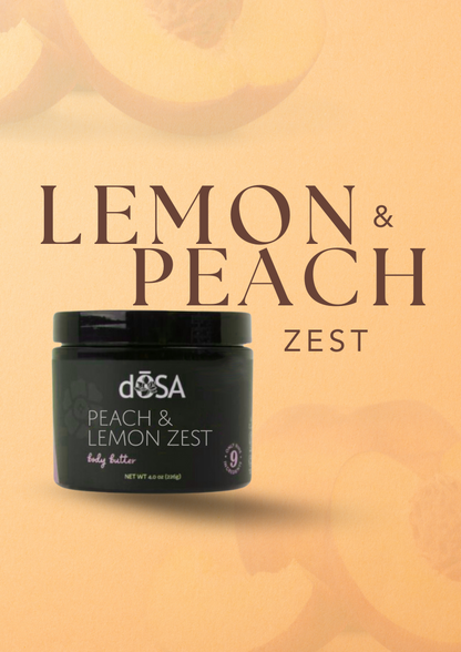 Peach &amp; Lemon Zest  Moisturizing Body Butter