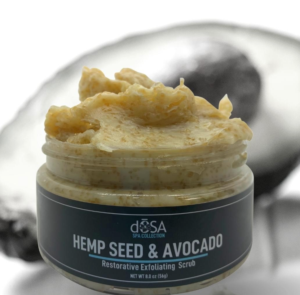 Hemp Seed & Avocado Body Scrub