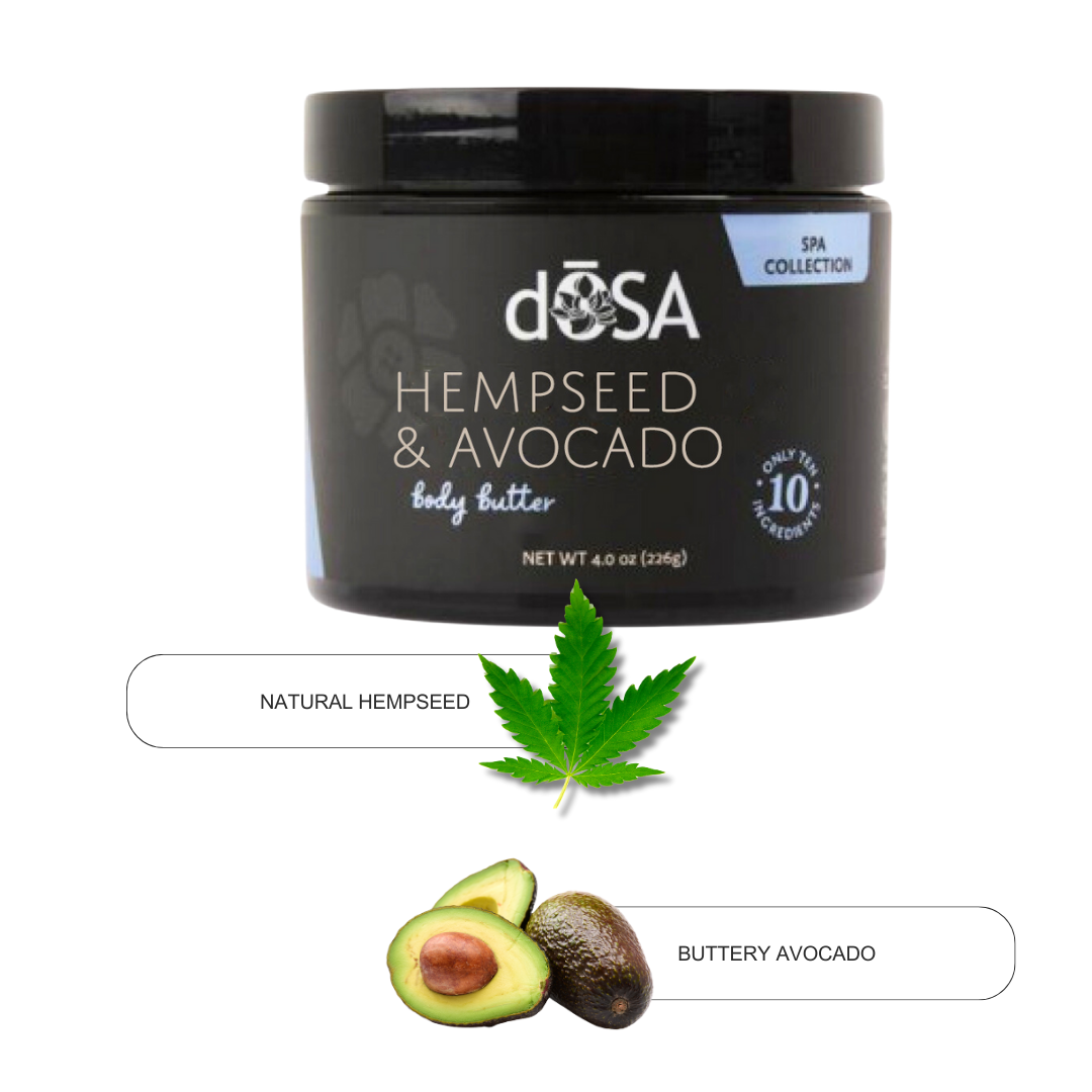 Hemp Seed & Avocado Moisturizing Body Butter