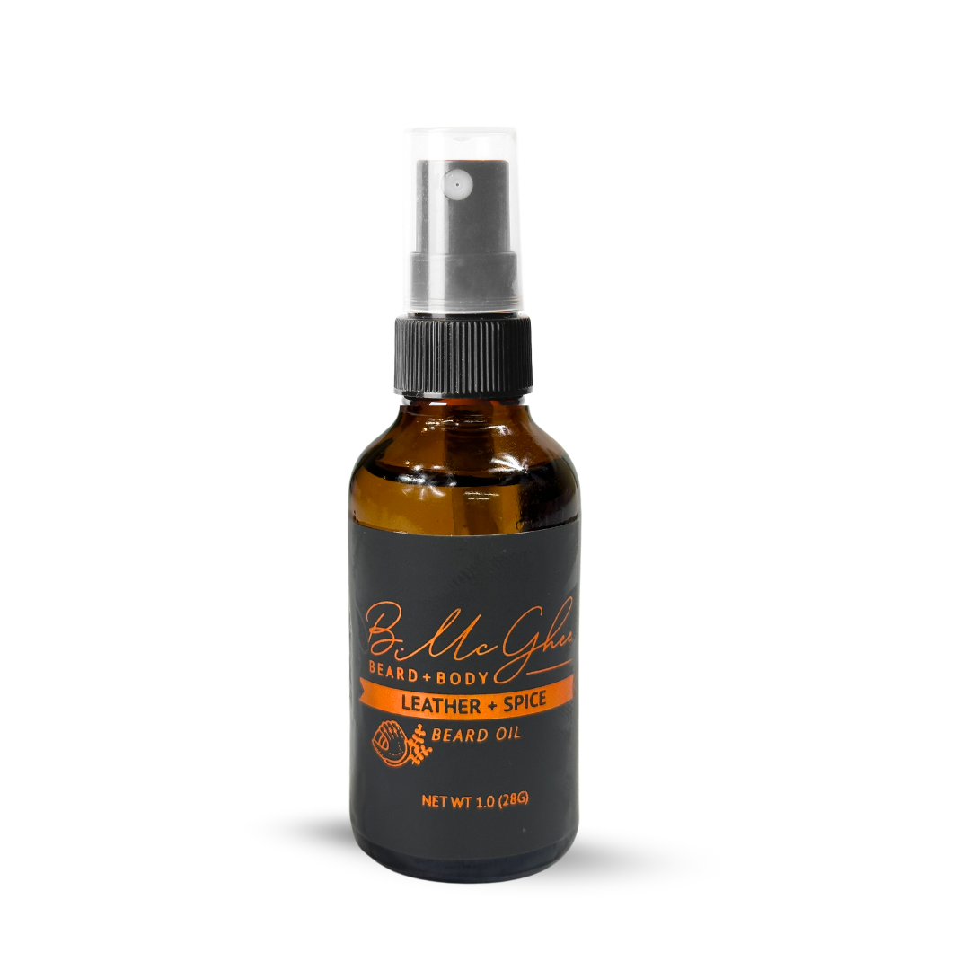 Leather + Spice Conditioning Beard Oil